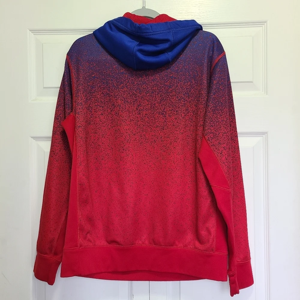 Nike Chicago Cubs Hoodie Size Small Red Blue EUC - Picture 2 of 12